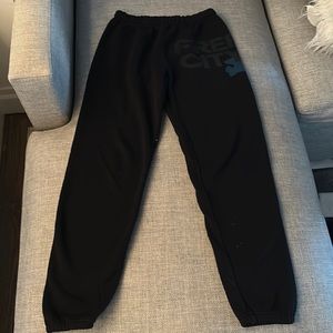 FreeCity Black Sweatpants
